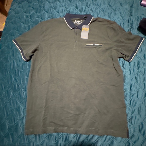 JOHNNY BIGG Men’s Luther Birdseye Polo Shirt, 1XL - Picture 4 of 7